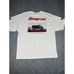 Snap-on Masters Series Tool Storage T Shirt Mens 2XL NWT Truck Graphic White